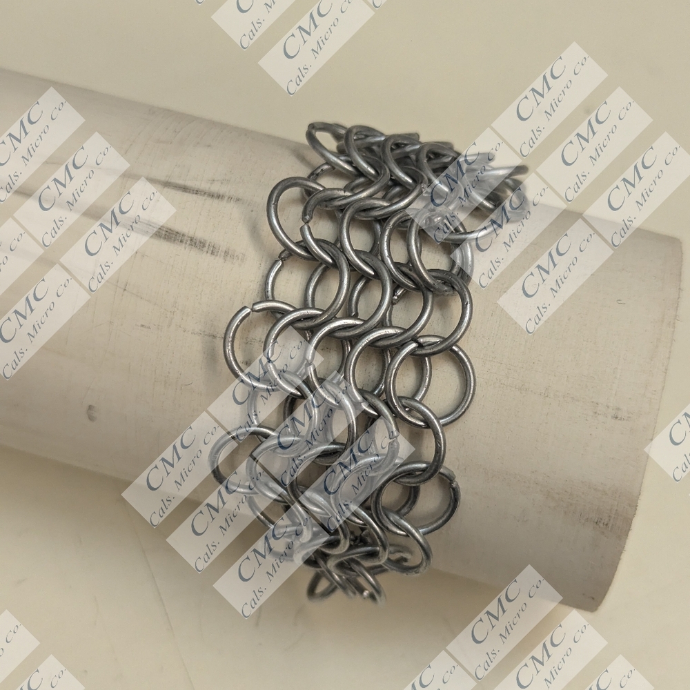 Chainmail bracelet steel